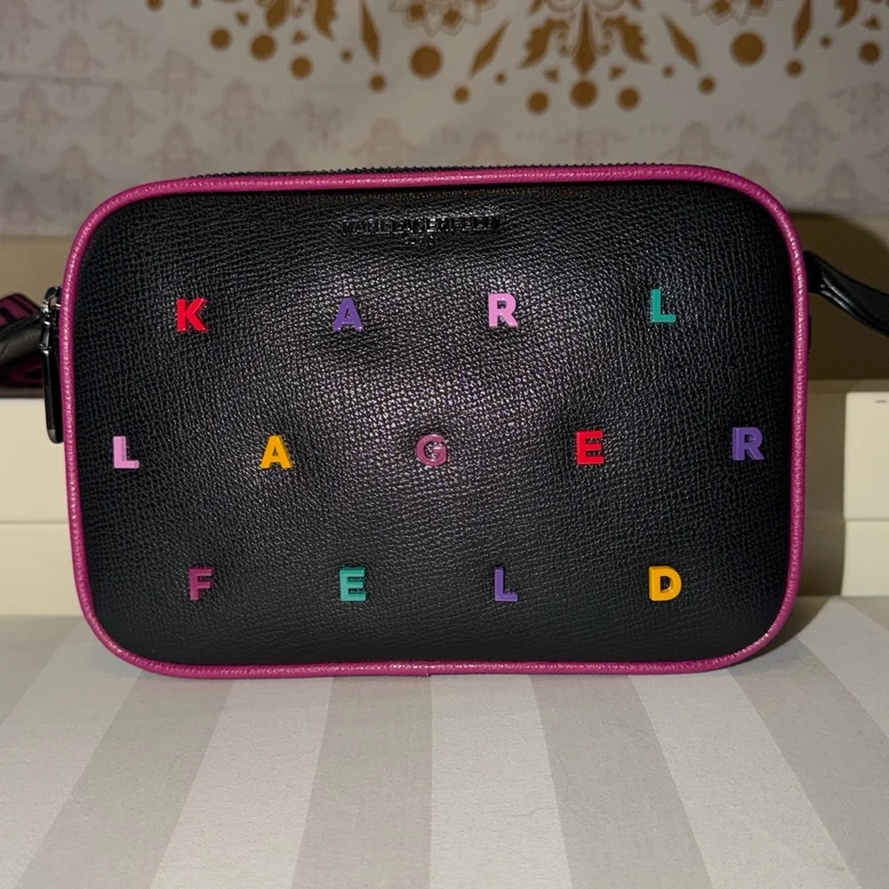 Karl Lagerfeld Paris Maybelle Camera Crossbody